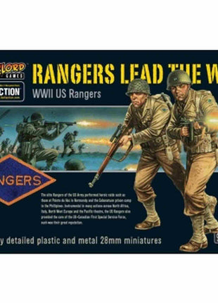 Us Rangers voor Bolt Action - amerikanen infantry schaal 1:58 miniatuur