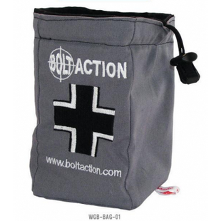 German Army Dice Bag voor Bolt Action - boeken generic schaal 1:58 miniatuur