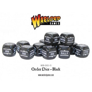 Bolt Action 2 Bolt Action Orders Dice - Green (12), WGB-DICE-12 van Warlord Games te koop bij Speldorado !