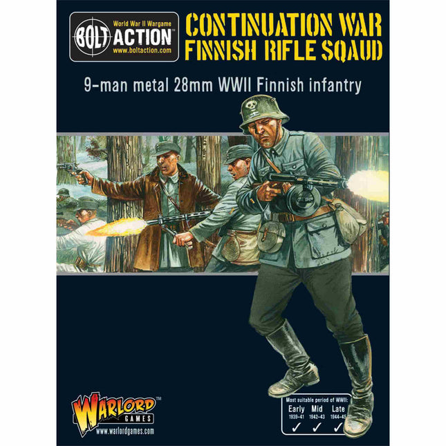 Bolt Action - Finnish Infantry Section - En, WGB-FN-02 van Warlord Games te koop bij Speldorado !