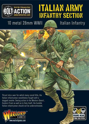 Italian Infantry Section voor Bolt Action - italianen infantry schaal 1:58 miniatuur