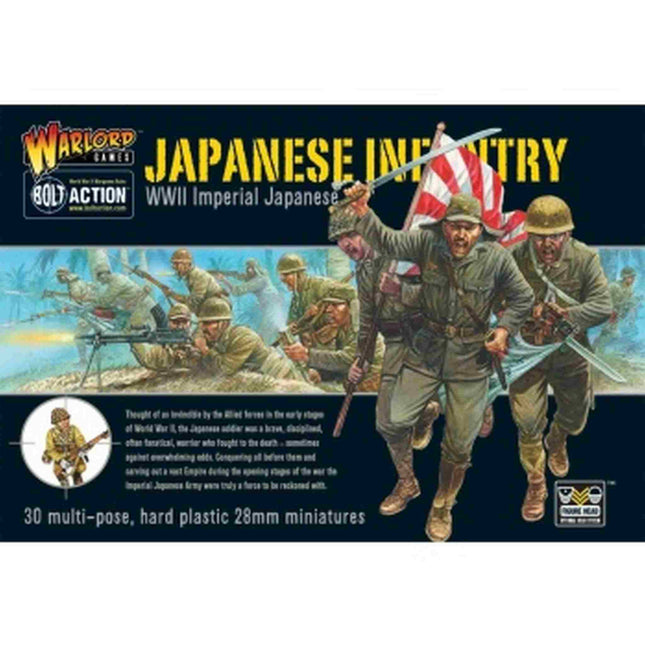 Dit is een foto van het spel Japanese Infantry te koop bij Speldorado Spellenwinkel Delft