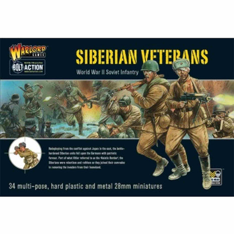 Dit is een foto van het spel Siberian Veterans te koop bij Speldorado Spellenwinkel Delft