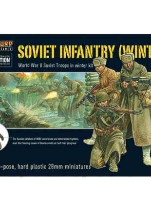 Soviet Winter Infantry voor Bolt Action - russen infantry schaal 1:58 miniatuur