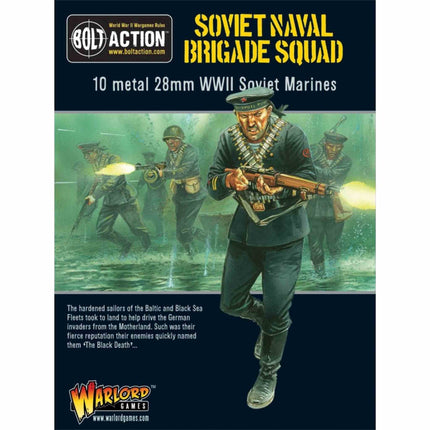 Dit is een foto van het spel Soviet Naval Brigade Squad te koop bij Speldorado Spellenwinkel Delft