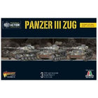 Panzer Iii Zug (3) voor Bolt Action - duitsers vehicle schaal 1:58 miniatuur