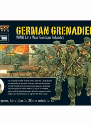 German Grenadiers voor Bolt Action - duitsers infantry schaal 1:58 miniatuur
