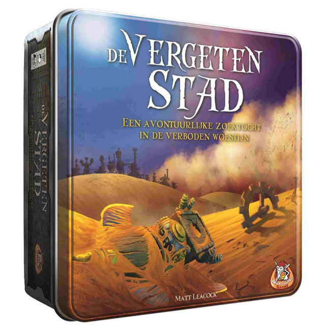 Dit is een foto van het spel De Vergeten Stad te koop bij Speldorado Spellenwinkel Delft