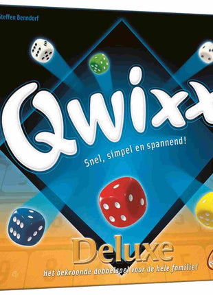 Qwixx Deluxe – gezellig dobbelspel – 2 tot 5 spelers