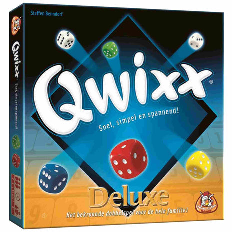 Qwixx Deluxe – gezellig dobbelspel – 2 tot 5 spelers