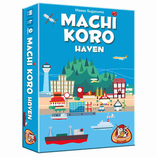Machi Koro - Uitbreiding Haven, WGG1509 van White Goblin Games te koop bij Speldorado !