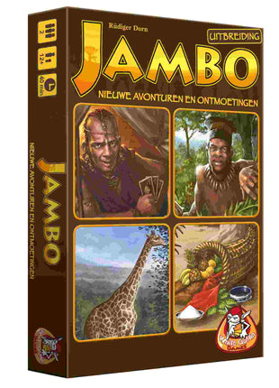 Jambo Nieuwe Avonturen En Ontmoetingen – strategisch kaartspel – 2 spelers