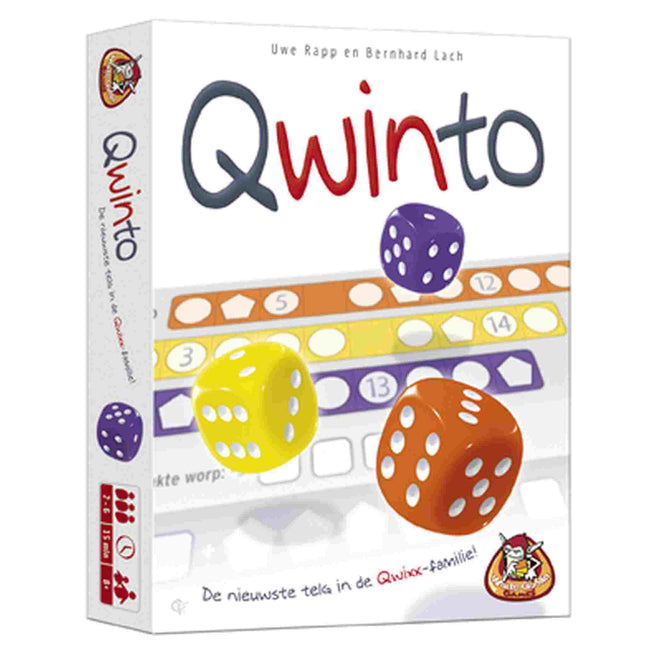 Dit is een foto van het spel Qwinto te koop bij Speldorado Spellenwinkel Delft
