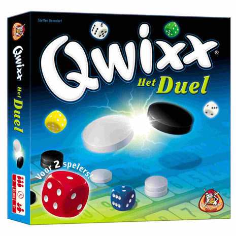 Qwixx Het Duel – gezellig dobbelspel – 2 tot 5 spelers