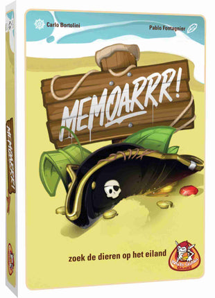 Dit is een foto van het spel Memoarrr! te koop bij Speldorado Spellenwinkel Delft