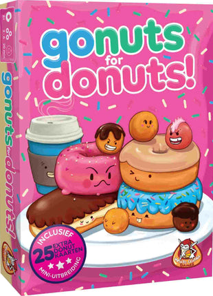 Go Nuts for Donuts – gezellig kaartspel – 2 tot 6 Spelers