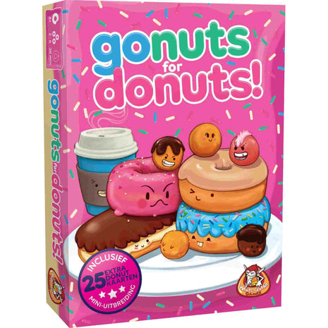 Go Nuts for Donuts – gezellig kaartspel – 2 tot 6 Spelers