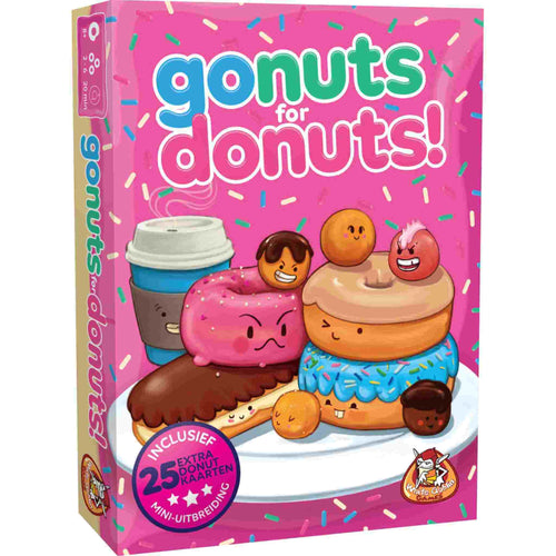 Go Nuts For Donuts, WGG1803 van White Goblin Games te koop bij Speldorado !