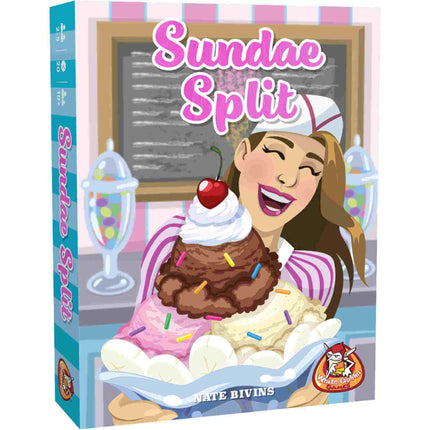 Dit is een foto van het spel Sundae Split te koop bij Speldorado Spellenwinkel Delft