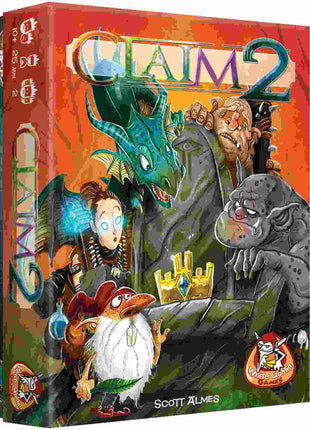 Claim 2 – gezellig kaartspel – 2 spelers