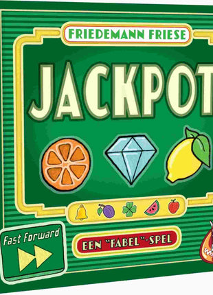 Dit is een foto van het spel Fast Forward Jackpot te koop bij Speldorado Spellenwinkel Delft