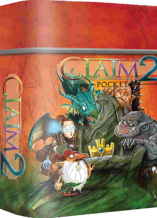 Claim 2 Pocket – gezellig kaartspel – 2 spelers