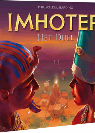 Dit is een foto van het spel Imhotep Het Duel te koop bij Speldorado Spellenwinkel Delft