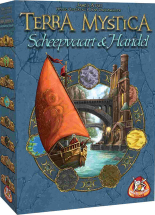 Dit is een foto van het spel Terra Mystica Scheepvaart & Handel te koop bij Speldorado Spellenwinkel Delft