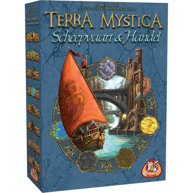 Dit is een foto van het spel Terra Mystica Scheepvaart & Handel te koop bij Speldorado Spellenwinkel Delft
