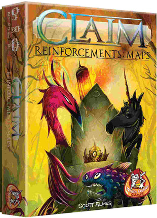 Reinforcements Maps Claim – gezellig kaartspel – 2 spelers