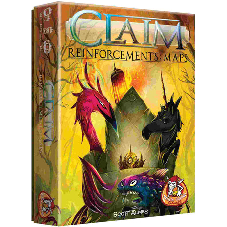 Reinforcements Maps Claim – gezellig kaartspel – 2 spelers