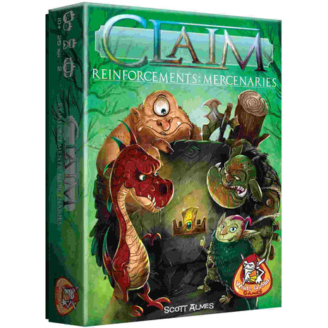 Reinforcements Mercenaries - Claim – gezellig kaartspel – 2 spelers