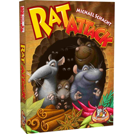 Dit is een foto van het spel Rat Attack te koop bij Speldorado Spellenwinkel Delft
