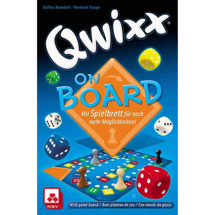 Dit is een foto van het spel Qwixx On Board te koop bij Speldorado Spellenwinkel Delft