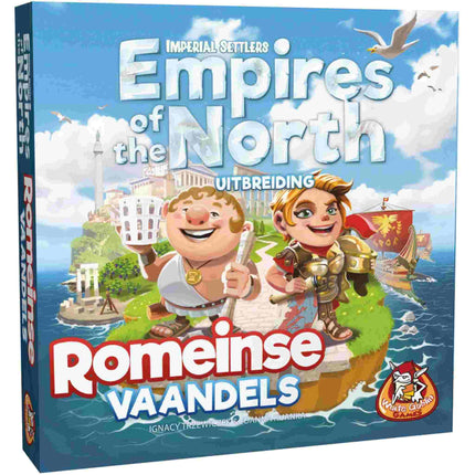 Dit is een foto van het spel Empires Of The North: Romeinse Vaandels te koop bij Speldorado Spellenwinkel Delft