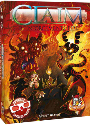 Reinforcements Fire - Claim – gezellig kaartspel – 2 spelers