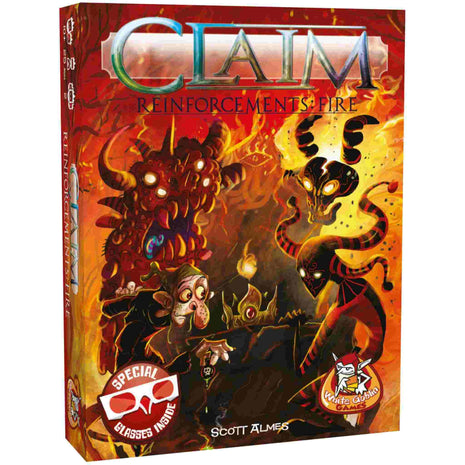 Reinforcements Fire - Claim – gezellig kaartspel – 2 spelers
