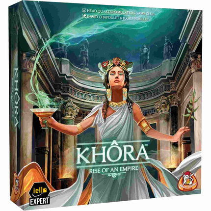 Dit is een foto van het spel Khôra te koop bij Speldorado Spellenwinkel Delft