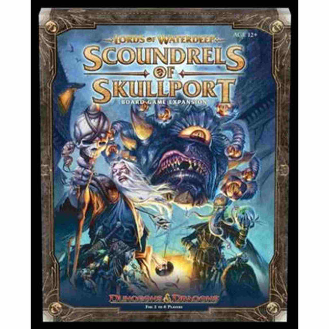 Dit is een foto van het spel Scoundrels of Skullport Board Game - Dungeons and Dragons te koop bij Speldorado Spellenwinkel Delft