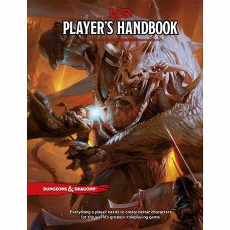 Dungeons & Dragons Players Handbook"-  2024 editie - "Rulebook