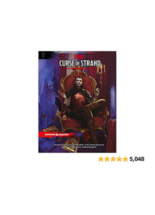 Dit is een foto van het spel Curse Of Strahd  - Dungeons and Dragons te koop bij Speldorado Spellenwinkel Delft