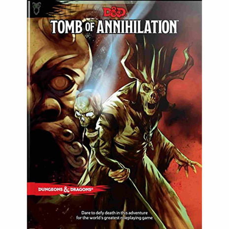 Dit is een foto van het spel Tomb of Annihilation TRPG  - Dungeons and Dragons te koop bij Speldorado Spellenwinkel Delft
