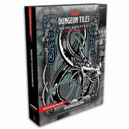 Dit is een foto van het spel Dungeon Tiles Reincarnated Dungeon te koop bij Speldorado Spellenwinkel Delft
