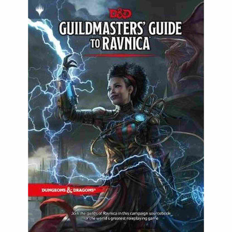 Dit is een foto van het spel Guildmaster's Guide to Ravnica - Dungeons and Dragons te koop bij Speldorado Spellenwinkel Delft