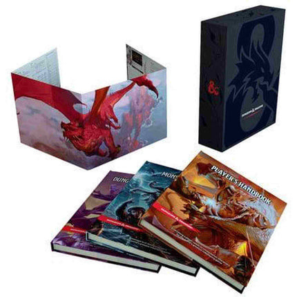 Dit is een foto van het spel Core Rulebook Gift Set - Dungeons and Dragons te koop bij Speldorado Spellenwinkel Delft