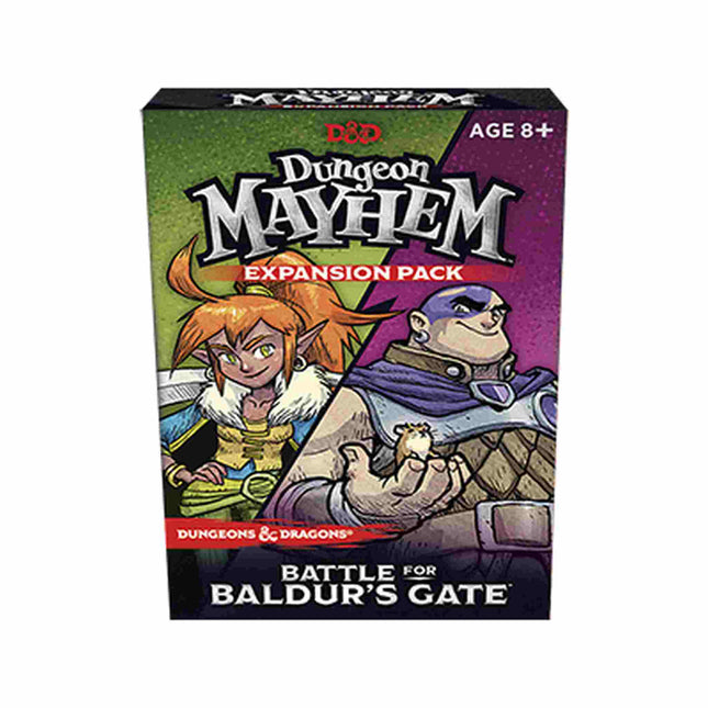 Dit is een foto van het spel Dungeon Mayhem Battle for Baldur's Gate - Dungeons and Dragons te koop bij Speldorado Spellenwinkel Delft