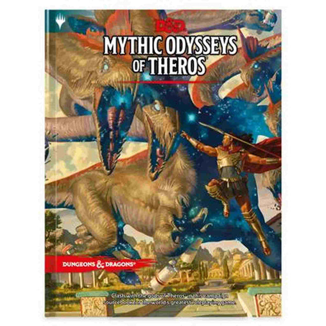 Dit is een foto van het spel Mythic Odysseys of Theros - Dungeons and Dragons te koop bij Speldorado Spellenwinkel Delft