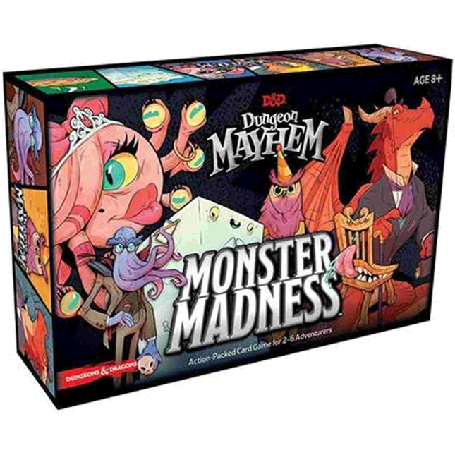 Dit is een foto van het spel D&D Dungeon Mayhem Monster Madness te koop bij Speldorado Spellenwinkel Delft