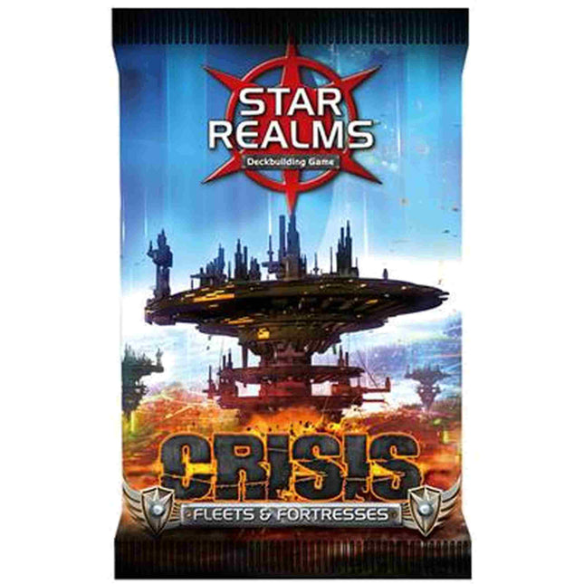 Dit is een foto van het spel Star Realms Crisis Fleets & Fortresses - EN te koop bij Speldorado Spellenwinkel Delft