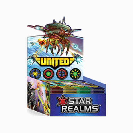 Star Realms United Boosterdisplay EN – strategisch kaartspel – 2 tot 6 spelers